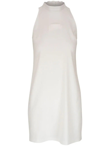  Peter Cohen Linen-blend Halterneck Minidress - White 