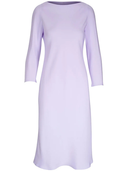  Peter Cohen Silk Midi Dress - Purple 
