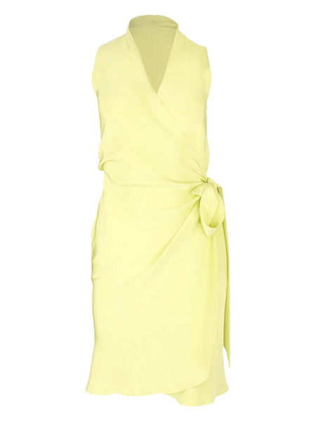  Peter Cohen Yard Wrap-tie Dress - Green 