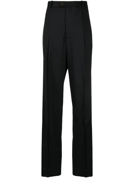  Peter Do Pressed-crease Tailored Trousers - Black 