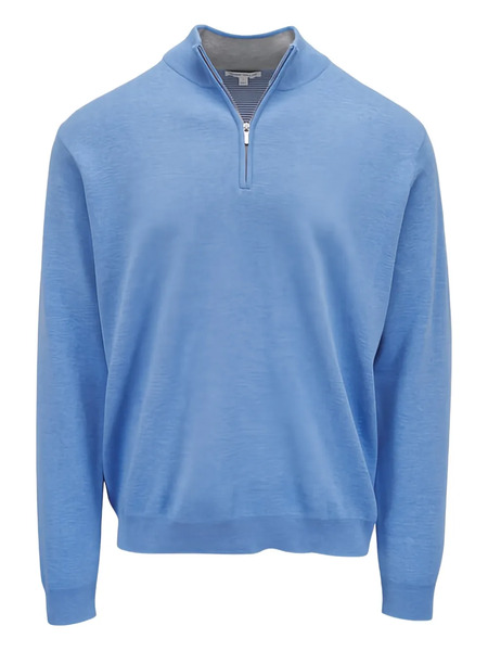  Peter Millar Coolspun Lite Half-zip Sweater - Blue 