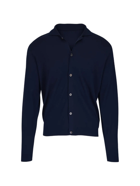  Peter Millar Southport Buttoned Knitwear - Blue 