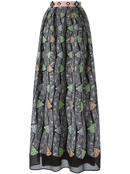  Peter Pilotto 'kinetic' Maxi Skirt - Black 