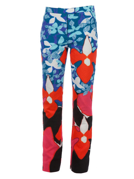  Peter Pilotto Printed Trouser - Red 