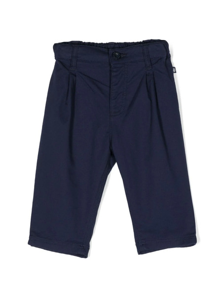  Petit Bateau Chino Stretch-cotton Trousers - Blue 