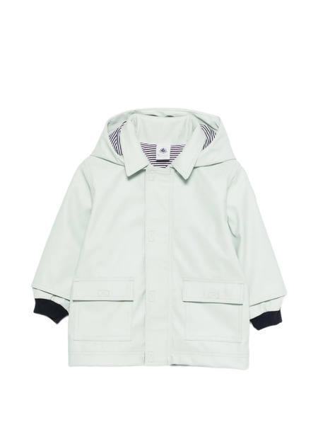  Petit Bateau Hooded Pocket Jacket - Green 