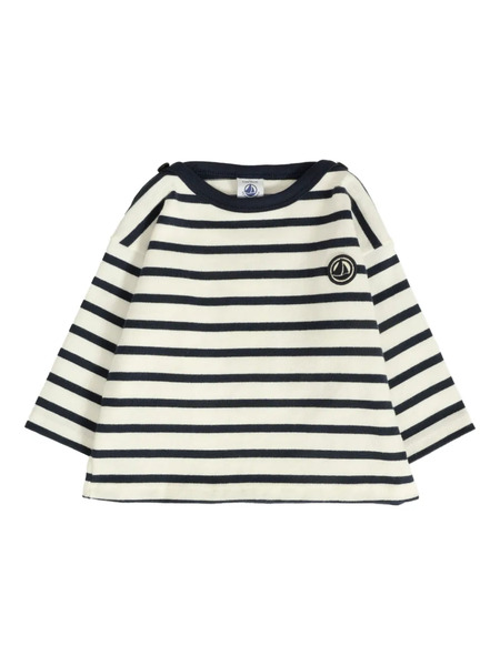  Petit Bateau Long-sleeve T-shirt - White 