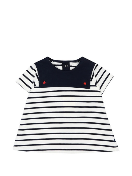  Petit Bateau Striped Short-sleeve T-shirt - Blue 