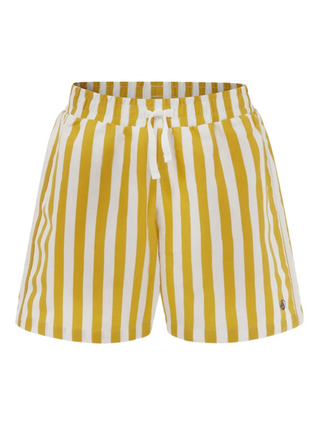  Petit Bateau Striped Swim Shorts - Yellow 