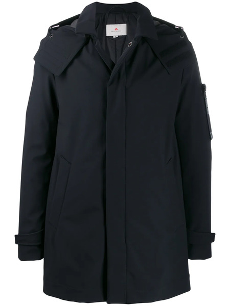  Peuterey Field Trench Coat - Black 