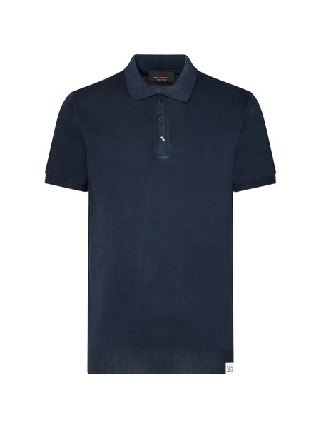  Peuterey Half-button Polo Shirt - Blue 