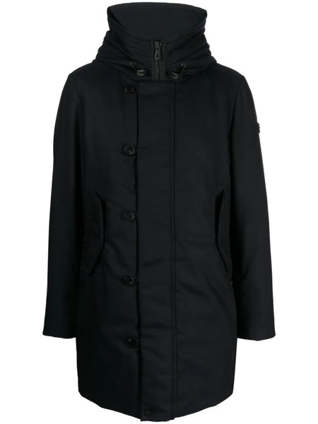  Peuterey Hooded Feather Down Parka - Blue 