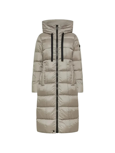  Peuterey Hooded Quilted Coat - Neutrals 