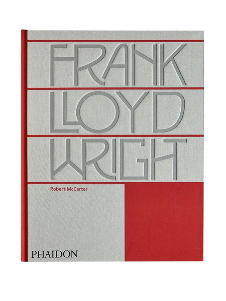  Phaidon Press Frank Lloyd Wright Book - Red 