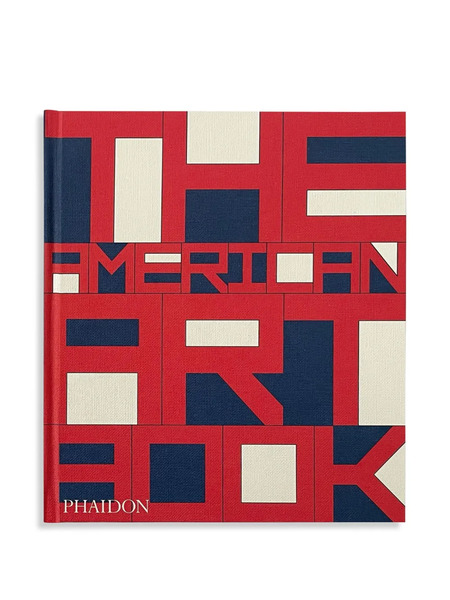  Phaidon Press The American Art Book Hardcover Book - Red 