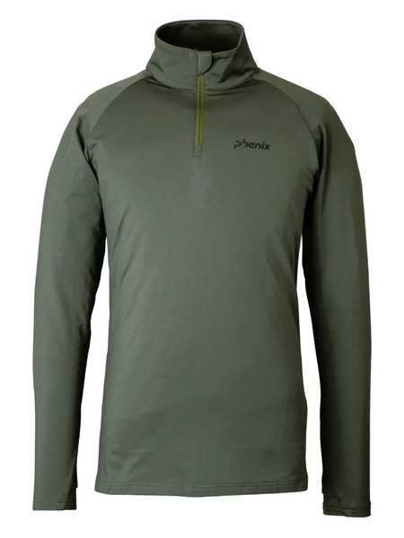  Phenix Basic Inner Half-zip Top - Green 