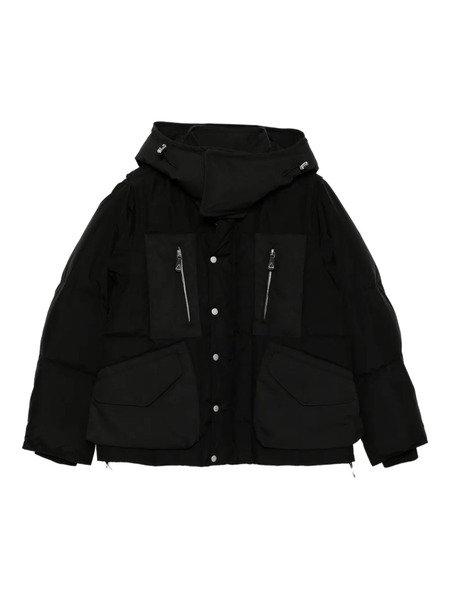  Phenix Button-up Padded Jacket - Black 
