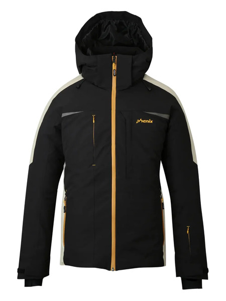  Phenix Hooded Ski Jacket - Black 