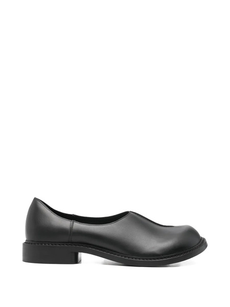  Phileo Slip-on Leather Loafers - Black 