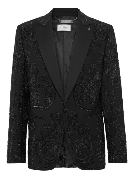  Philipp Plein Beaded Blazer - Black 