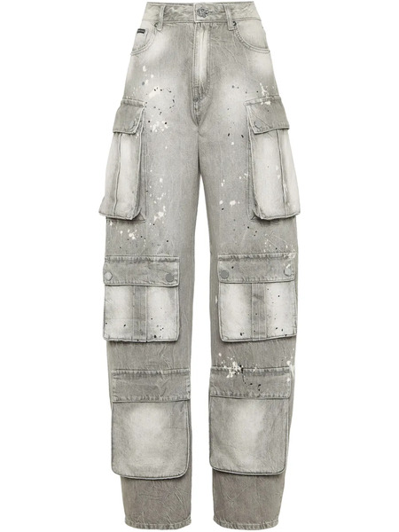  Philipp Plein Cargo-pocket Jeans - Grey 
