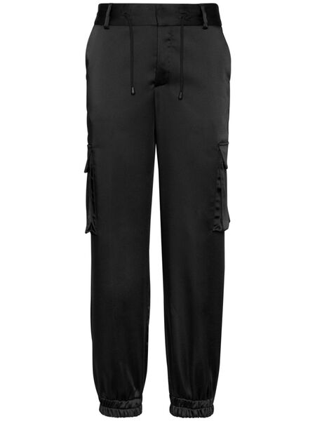  Philipp Plein Cargo Trousers - Black 