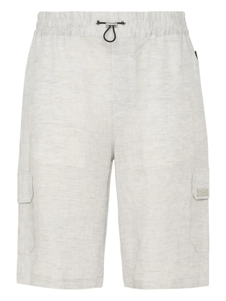  Philipp Plein Coolkid Cargo Shorts - Grey 