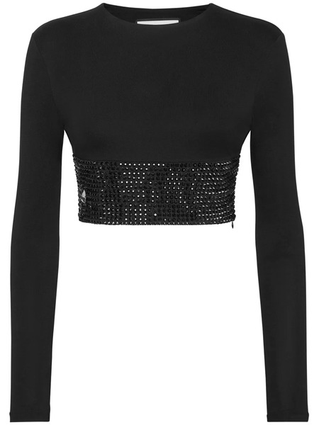  Philipp Plein Cropped T-shirt - Black 