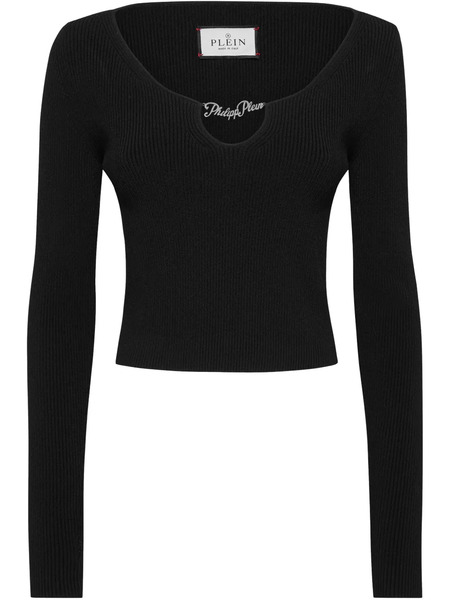  Philipp Plein Cropped Top - Black 