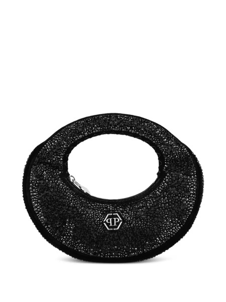  Philipp Plein Crystal-embellished Mini Bag - Black 