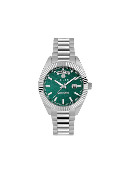  Philipp Plein Date Superlative Gent 42mm - Green 