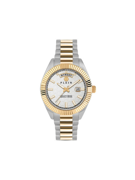  Philipp Plein Date Superlative Gent 42mm - Silver 
