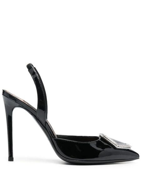  Philipp Plein Decollete High Heels - Black 