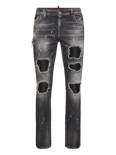  Philipp Plein Distressed Jeans - Grey 