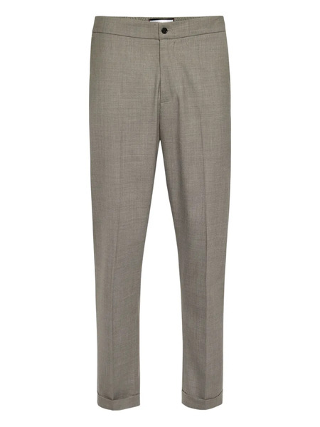  Philipp Plein Elasticated-waistband Cuffed Trousers - Grey 