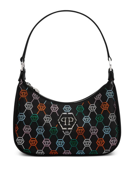  Philipp Plein Embellished Shoulder Bag - Black 