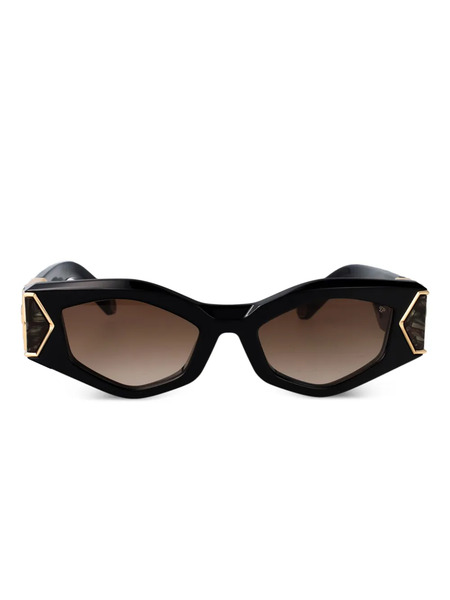  Philipp Plein Eyewear Cat Eye-frame Sunglasses - Black 
