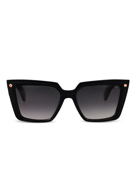  Philipp Plein Eyewear Geometric-frame Sunglasses - Black 