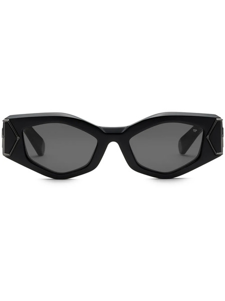  Philipp Plein Eyewear Plein Hera Cat-eye Sunglasses - Black 