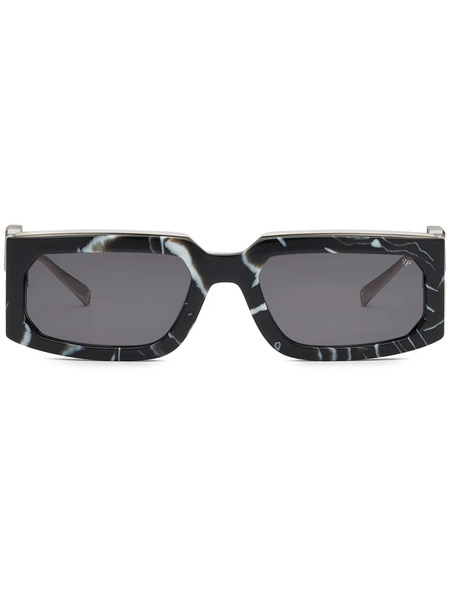  Philipp Plein Eyewear Rose Venus Rectangle-frame Sunglasses - Black 