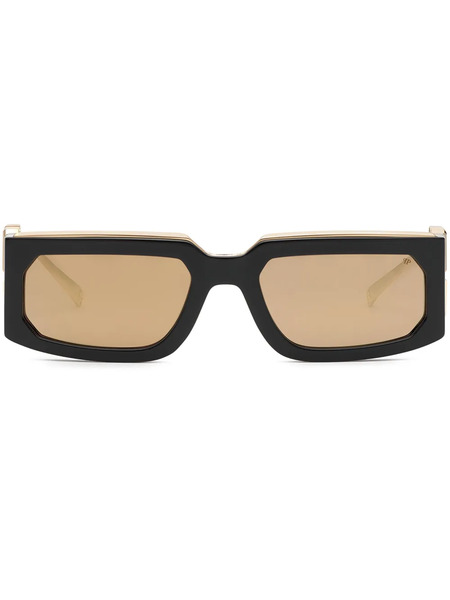  Philipp Plein Eyewear Rose Venus Rectangle-frame Sunglasses - Black 