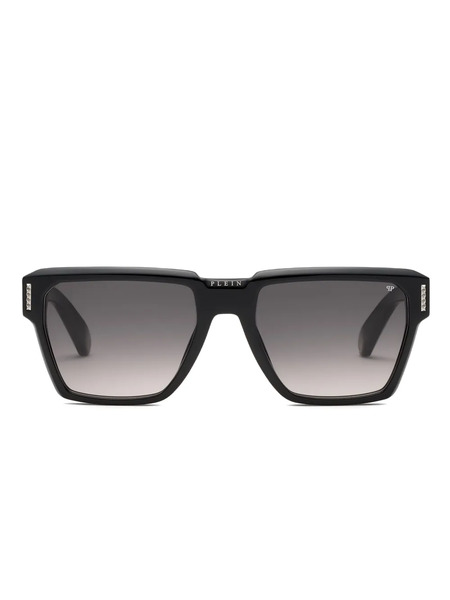  Philipp Plein Eyewear Square-frame Sunglasses - Black 