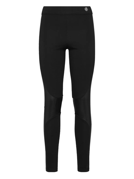  Philipp Plein Faux-leather Leggings - Black 