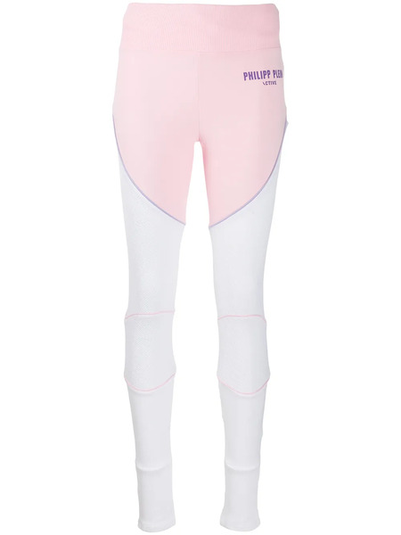  Philipp Plein Geometric Jogging Leggings - Pink 