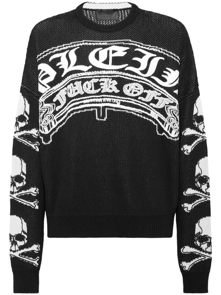  Philipp Plein Gothic Plein Jumper - Black 