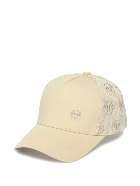  Philipp Plein Hexagon-plaque Cap - Neutrals 