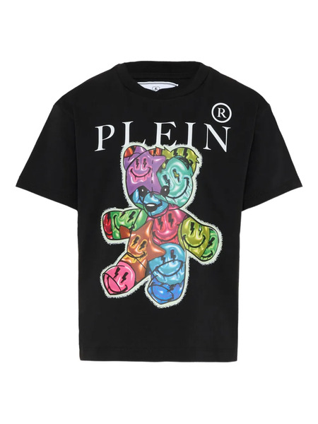  Philipp Plein Junior Graphic T-shirt - Black 