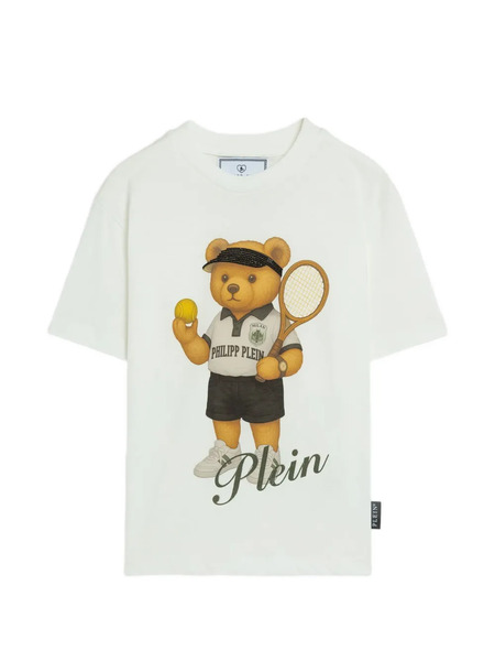  Philipp Plein Junior Graphic T-shirt - White 