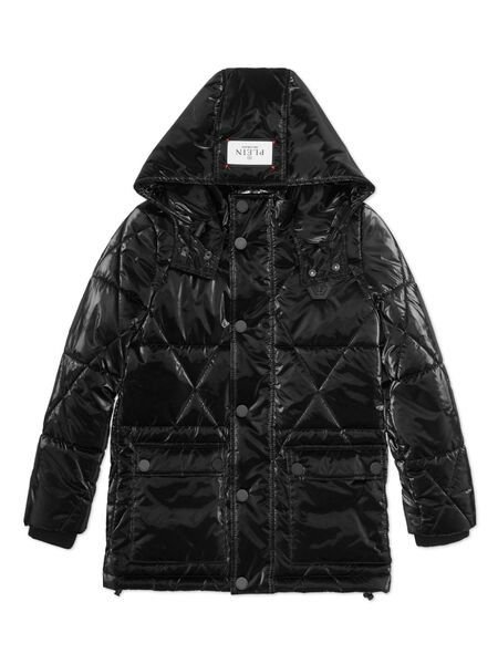  Philipp Plein Junior Hexagon Jacket - Black 