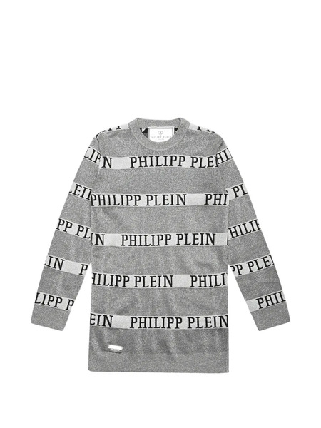  Philipp Plein Junior Knit Dress - Grey 